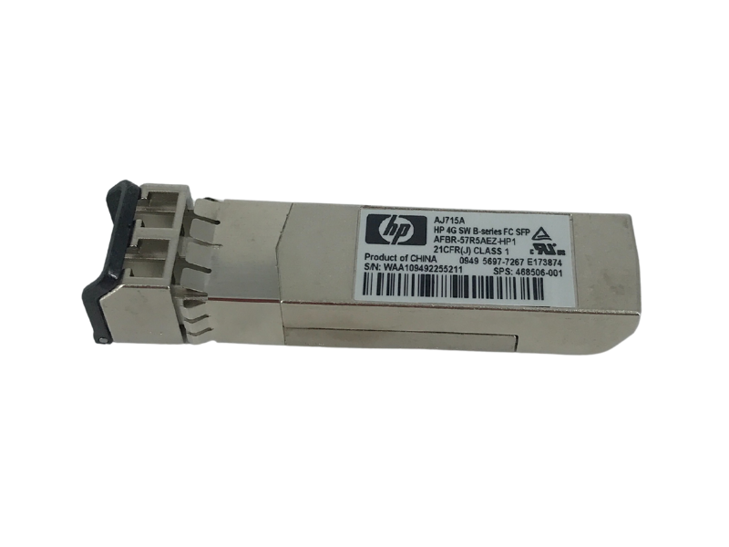 Hp GBIC 4GB FC SFP SW B-SERIES AJ715A 468506-001