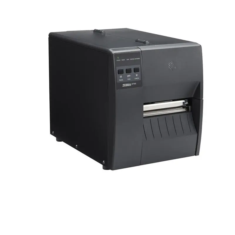 ZEBRA ZT111 203DPI TERMAL T. USB+SERİ+ETH. EKRANSIZ METAL KASA END BARKOD YAZICI